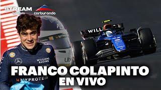 EN VIVO  FRANCO COLAPINTO en la FÓRMULA 1 junto a CARBURANDO | Vivilo en TyC Sports