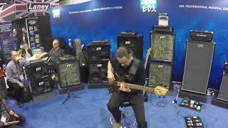 Jonas Hellborg bass solo at NAMM 2020 - EBS Sweden