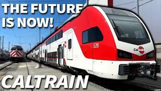 America Enters the Modern Era! Caltrain’s NEW Electric Trains!