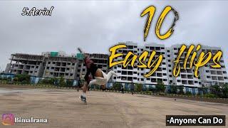 Best top 10 flips  Any one can do | Bimal rana