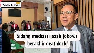 Sidang Mediasi Deathlock! Kuasa Hukum Jokowi Tantang Penggugat Buktikan Klaim Ijazah Palsu