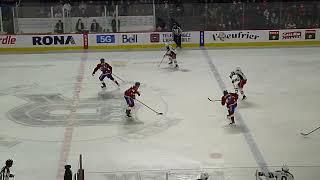 Zac Jones of the Hartford Wolf Pack scores vs. the Laval Rocket 3/18/22