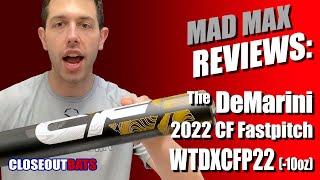 DeMarini WTDXCFP22 CF Fastpitch  10oz 2022