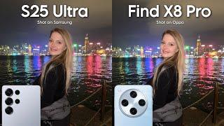 Samsung Galaxy S25 Ultra vs Oppo Find X8 Pro Camera Test Comparison