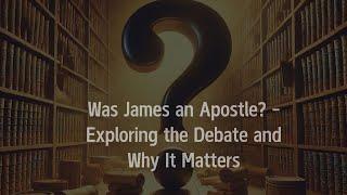 Exploring the Question: Is James an apostle? When does it matter?