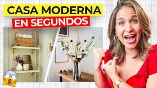 HAZ TU CASA MODERNA Fácil y Rápido, Tú Mismo!  Top 10 Tips Diseño de Interiores Elegantes