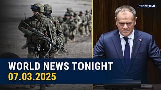 Poland to offer military training for all adult men | World News Tonight