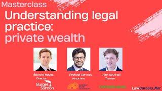 Masterclass | PRIVATE WEALTH | LawCareers.Net