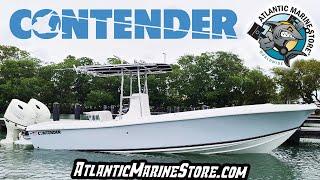 25' Contender Repowered with Twin 200HP Suzuki's - Atlantic Marine