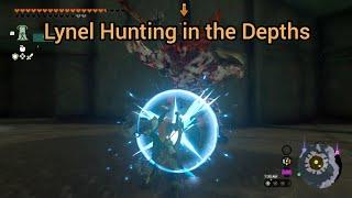 Zelda ToTK: Lynel Hunting in the Depths