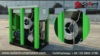 Oil-free water-lubricated air compressor, 100% oil-free