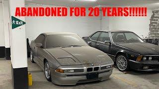 Abandoned For 20 Years! BMW 850i Revival Part 1.