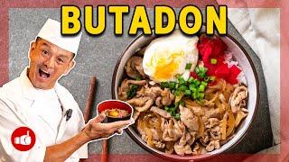 Japan's PERFECT Fast Food Dish at Home | Butadon Recipe