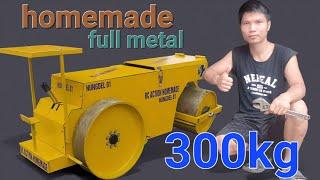 homemade road roller, full video in 60days | rc action homemade