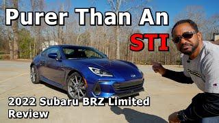 Purer Than An STI - 2022 Subaru BRZ Limited Review