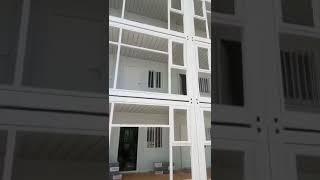 Canglong Group prefab luxury container house buildings installation