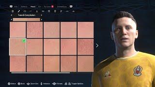 EA SPORTSFC 24 ProClubs lookalike face tutorial - Marcin Bulka/OGC Nice/Poland