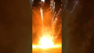 Wait for the fireball! Then check out some slow-motion Drone shots #fireworks