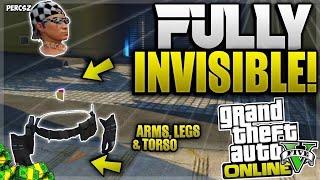 GTA 5 ONLINE *SOLO* FULLY INVISIBLE BODY GLITCH! (XBOX /PS4/PC) FULLY INVISIBLE BODY GLITCH 1.50!