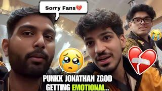 Punk Zgod Jonathan Getting Emotional️‍🩹 Reply to Fans Incredible Support 