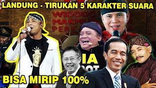 HAJI SUN | LANDUNG Tirukan Suara Didi Kempot, Jokowi, Manthous, Tedjo, Karni Ilyas