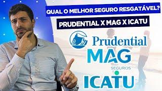 Seguros de Vida: Uma análise comparativa entre ICATU, MAG, e Prudential