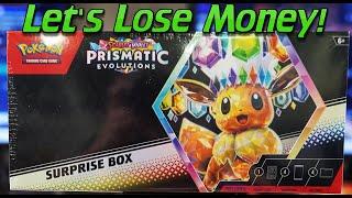 Profit or Loss? Prismatic Evolutions Surprise Box - Pokemon TCG