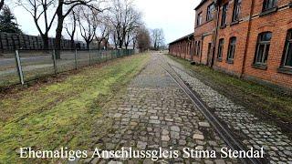 Eisenbahn-Archäologie - Ehemaliges Anschlussgleis STIMA Stendal