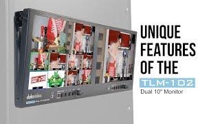 【Official】Unique Features of the TLM-102 Dual 10" Monitor｜Datavideo