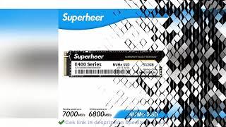 M2 SSD NVMe 256GB 128GB 512GB SUPERHEER M.2 PCIe 3.0 1TB Hard Drive 2280 I