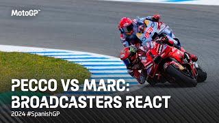 How the world heard Bagnaia and Marquez' Jerez battle ️ | 2024 #SpanishGP