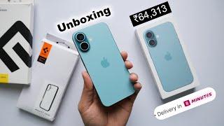 iPhone 16 at ₹64,313 from Flipkart Unboxing | Things You Should Know! (HINDI)