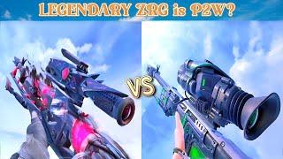 Legendary ZRG 20mm VS ZRG JADE: is it P2W? | Quick Comparison! COD Mobile