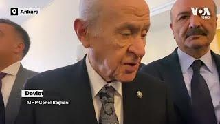 Bahçeli'den Ahmet Türk açıklaması: "Ağaların kapısı açık olur"| VOA Türkçe