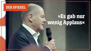 Olaf Scholz in Erfurt: Der Kanzler im Wahlkampf | DER SPIEGEL