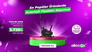 Dynamic R102N Eliptik Bisiklet İle Hayatınıza Hareket Katın! #allesgocom