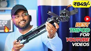 Best Tripod For YouTube Videos | Amazon Basics 60 Inch Tripod | Unboxing & Review 