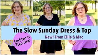 Pattern Review: Ellie & Mac Slow Sunday Dress & Top - 3 Looks/1 Pattern!