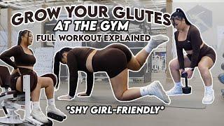 25-MINUTE BEGINNER BOOTY GYM WORKOUT | Step-by-Step Instructions