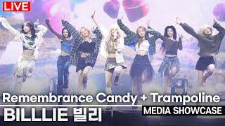 [LIVE] Billlie - 'Remembrance Candy'+'Trampoline' Stage Media Showcase |