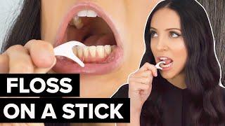 How To Use Floss Picks The Right Way