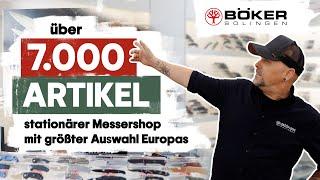 Wir zeigen euch unseren Messershop | Böker Solingen