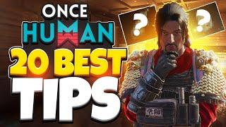 Once Human: 20 Essential Tips & Tricks You MUST Know