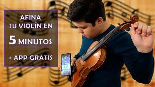 COMO AFINAR EL VIOLIN PASO A PASO (EN 5 MINUTOS + USAR AFINADOR) CURSO DE VIOLIN DESDE CERO PARTE 10