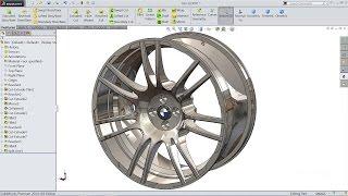 Solidworks tutorial | sketch Wheel Rim in Solidworks