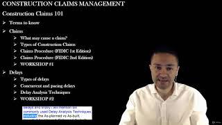 Construction Management: Construction Claims 101 (2 PDUs) - learn Engineering