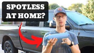 Spotless Car Wash AT HOME Using A Cheap Water Filter?