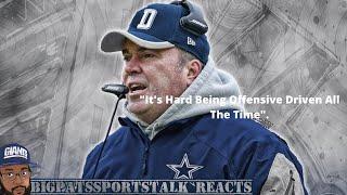 Bigpatssportstalk Reacts Mike McCarthy says “it’s hard being an offensive driven team all the time.”