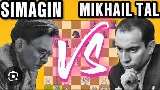 Mikhail Tal vs Vladimir Simagin