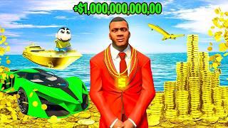 GTA 5 : Franklin Touch Anything Turns Into GOLD in GTA5 in Telugu